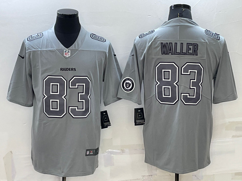 Nike Raiders 83 Darren Waller Gray Atmosphere Fashion Vapor Limited Jersey