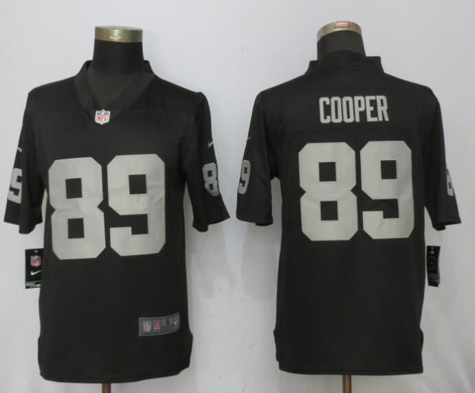  Raiders 89 Amari Cooper Black Vapor Untouchable Player Limited Jersey