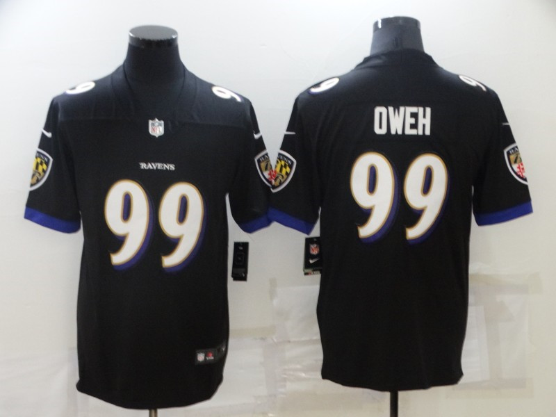 Nike Raiders 99 Odafe Oweh Black Vapor Untouchable Limited Jersey