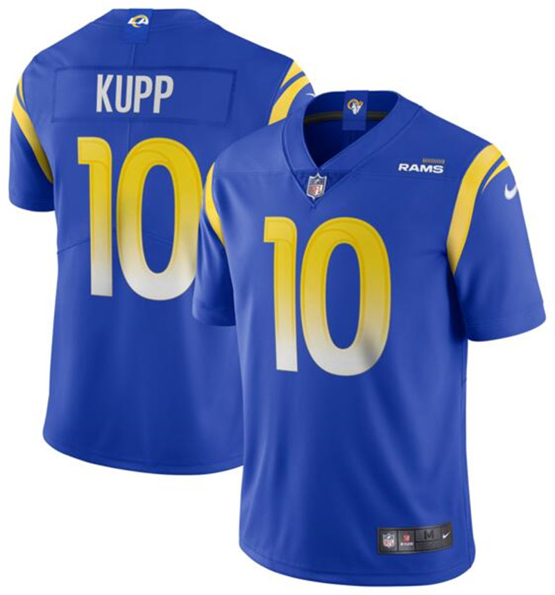 Nike Rams 10 Cooper Kupp Royal 2020 New Vapor Untouchable Limited Jersey