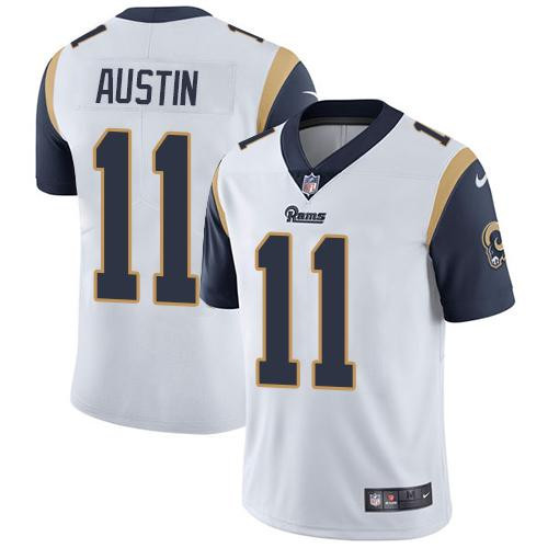  Rams 11 Tavon Austin White Vapor Untouchable Player Limited Jersey