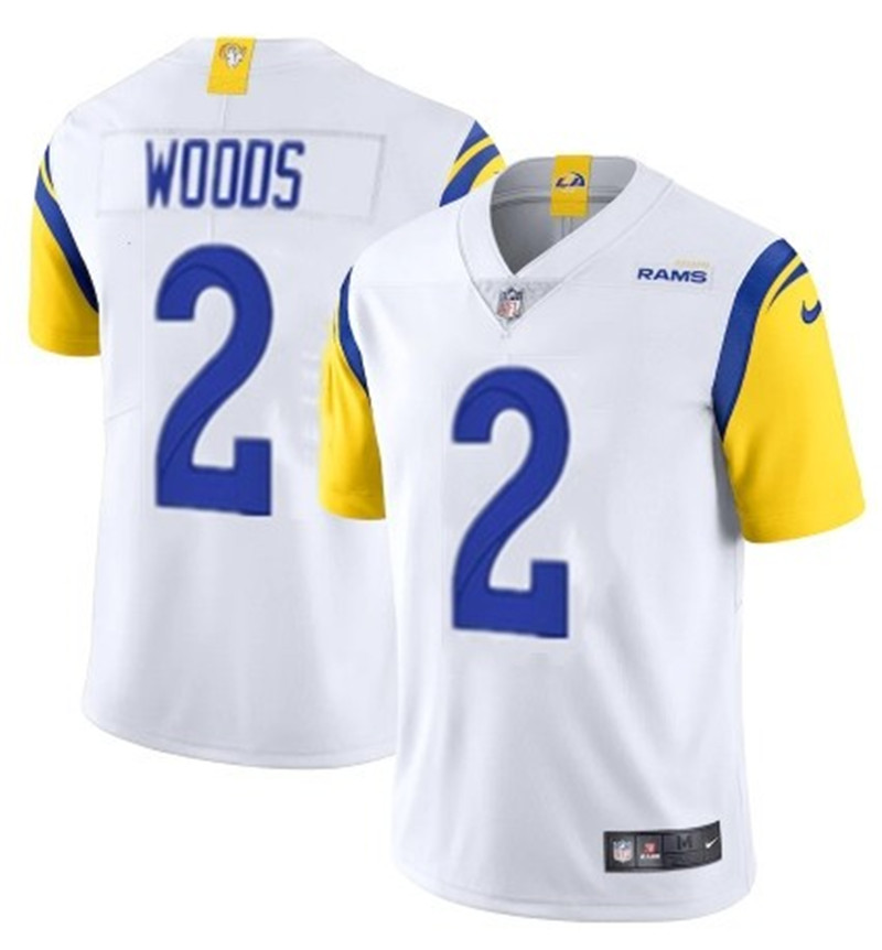 Nike Rams 2 Robert Woods White Vapor Untouchable Limited Jersey