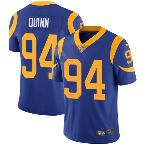  Rams 94 Robert Quinn Royal Vapor Untouchable Player Limited Jersey