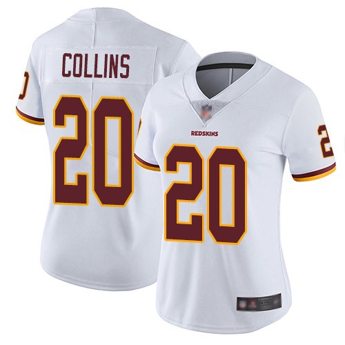 Nike Redskins 20 Landon Collins White Women Vapor Untouchable Limited Jersey