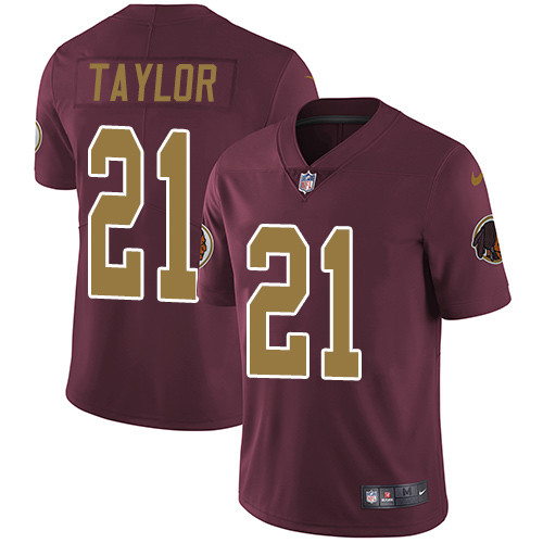  Redskins 21 Sean Taylor Burgundy Vapor Untouchable Player Limited Jersey