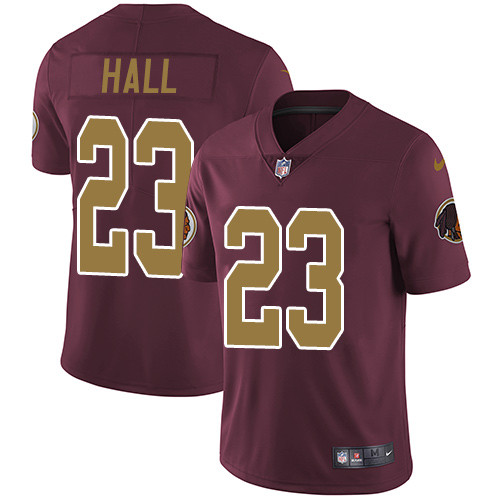  Redskins 23 DeAngelo Hall Burgundy Alternate Vapor Untouchable Player Limited Jersey