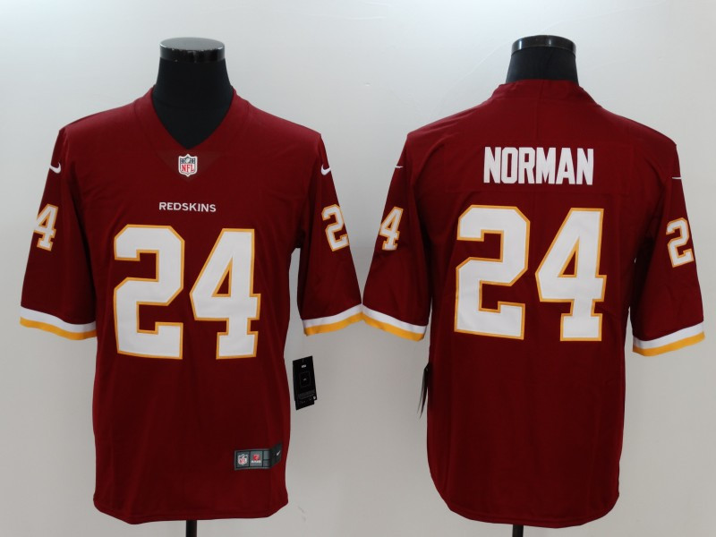  Redskins 24 Josh Norman Red Vapor Untouchable Player Limited Jersey