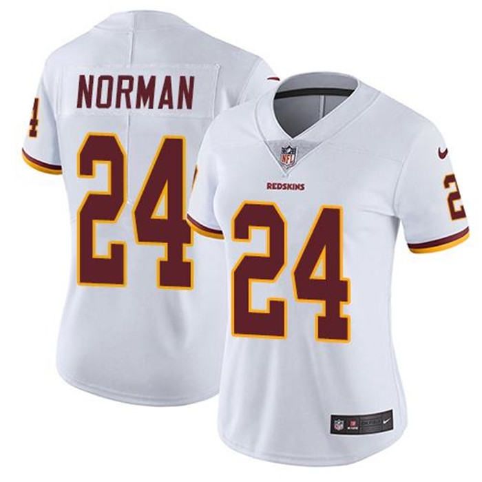  Redskins 24 Josh Norman White Women Vapor Untouchable Limited Jersey