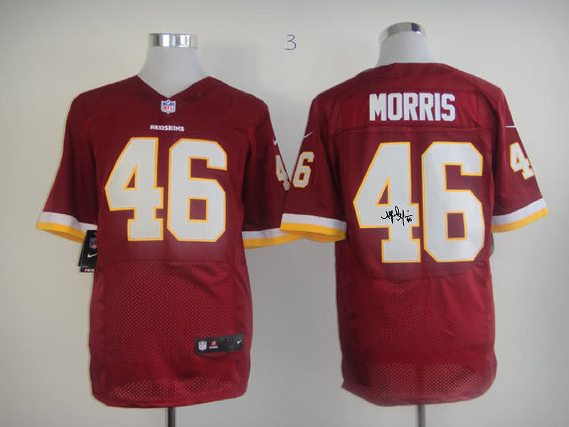  Redskins 46 Alfred Morris Red Signature Edition Elite Jersey
