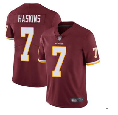 Nike Redskins 7 Dwayne Haskins Burgundy Youth 2019 NFL Draft First Round Pick Vapor Untouchable Limited Jersey