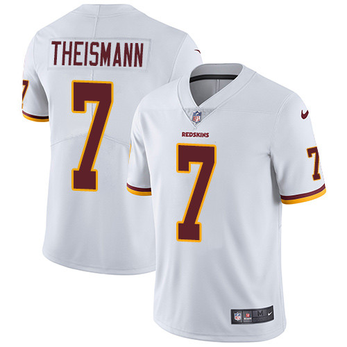  Redskins 7 Joe Theismann White Vapor Untouchable Player Limited Jersey