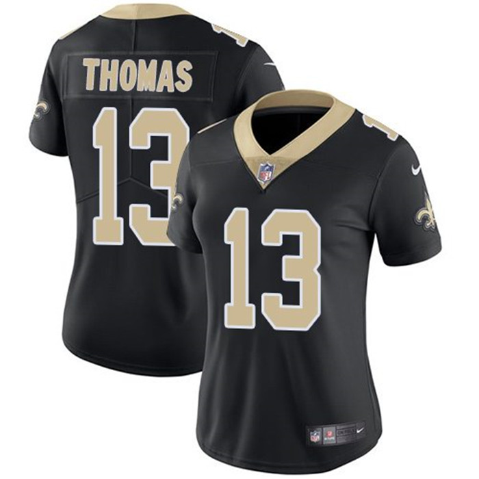  Saints 13 Michael Thomas Black Women Vapor Untouchable Limited Jersey