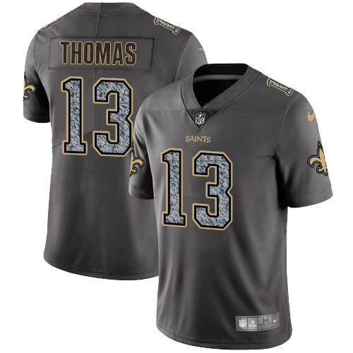  Saints 13 Michael Thomas Gray Static Vapor Untouchable Limited Jersey