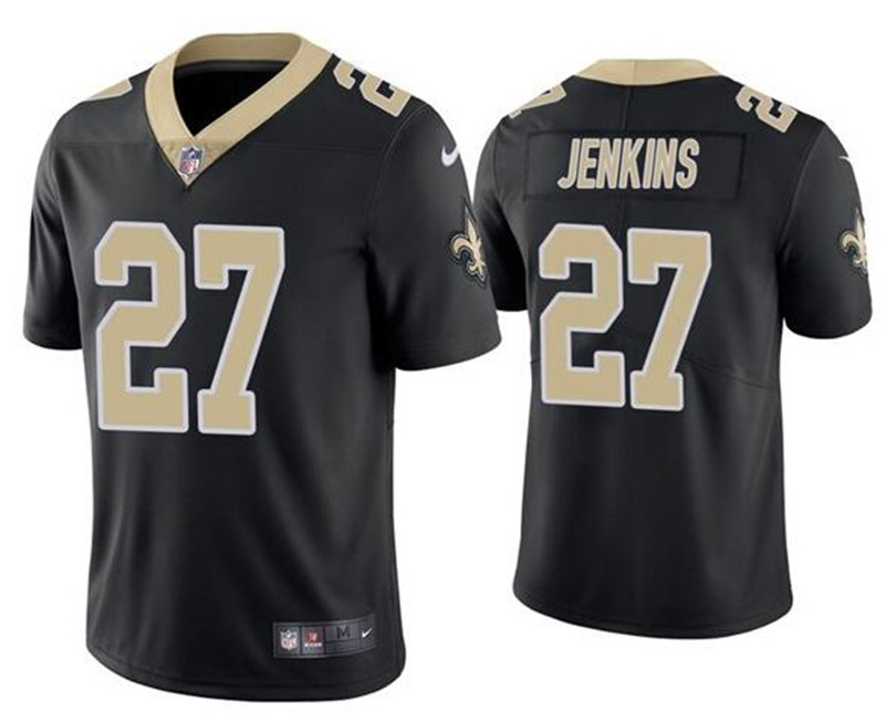 Nike Saints 27 Malcolm Jenkins Black Vapor Untouchable Limited Jersey