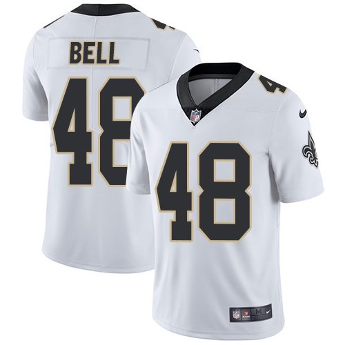  Saints 48 Vonn Bell White Vapor Untouchable Limited Jersey