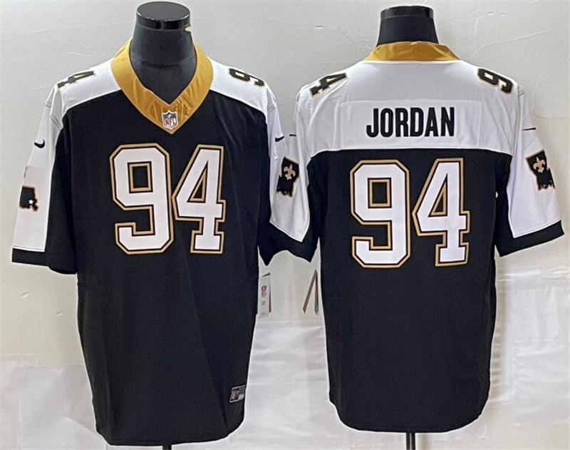 Nike Saints 94 Cameron Jordan Black F.U.S.E. 1987 Legacy Vapor Limited Jersey