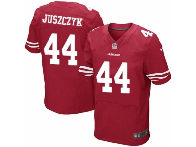  San Francisco 49ers 44 Kyle Juszczyk Elite Red Team Color NFL Jersey