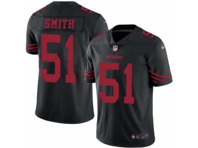  San Francisco 49ers 51 Malcolm Smith Limited Black Rush NFL Jersey
