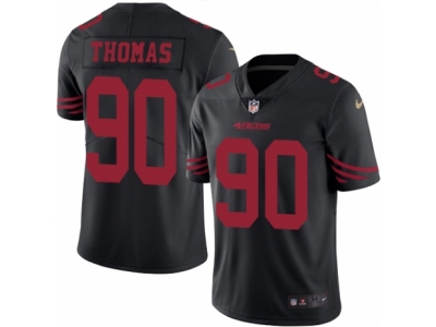  San Francisco 49ers 90 Solomon Thomas Limited Black Rush NFL Jersey