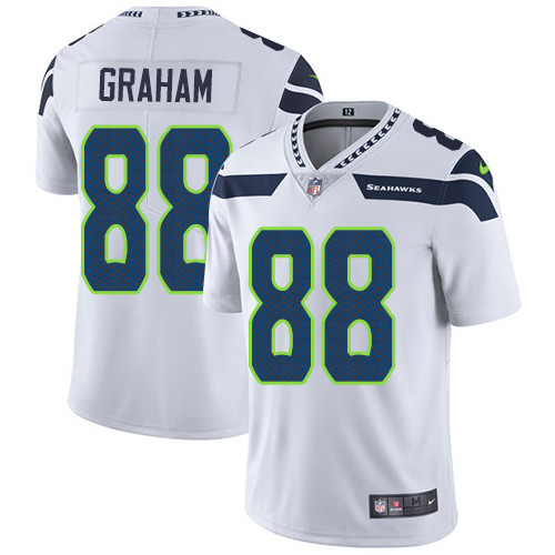  Seahawks 88 Jimmy Graham White Vapor Untouchable Player Limited Jersey