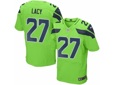  Seattle Seahawks 27 Eddie Lacy Elite Green Rush NFL Jersey