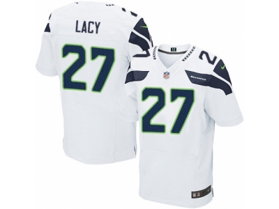  Seattle Seahawks 27 Eddie Lacy Elite White NFL Jersey
