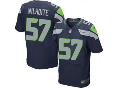  Seattle Seahawks 57 Michael Wilhoite Elite Steel Blue Team Color NFL Jersey