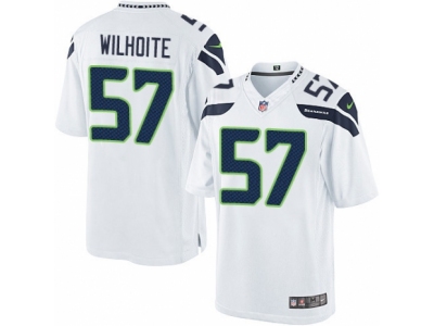  Seattle Seahawks 57 Michael Wilhoite Limited White NFL Jersey