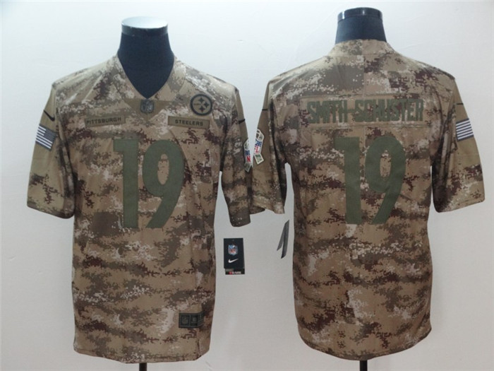  Steelers 19 JuJu Smith Schuster Camo Salute To Service Limited Jersey