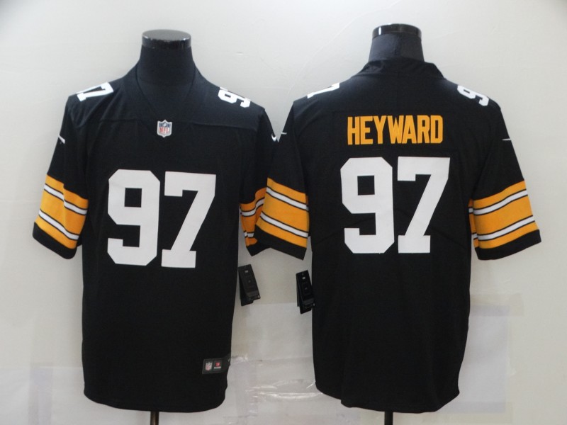 Nike Steelers 97 Cameron Heyward Black Alternate Vapor Untouchable Limited Jersey