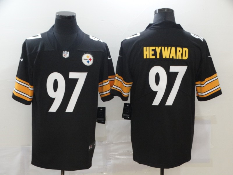 Nike Steelers 97 Cameron Heyward Black Vapor Untouchable Limited Jersey