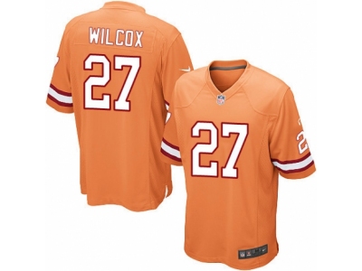  Tampa Bay Buccaneers 27 J J Wilcox Limited Orange Glaze Alternate NFL Jersey