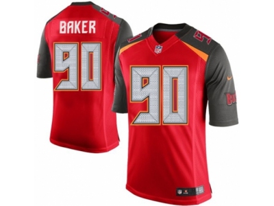  Tampa Bay Buccaneers 90 Chris Baker Limited Red Team Color NFL Jersey