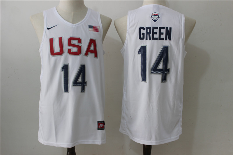  Team USA 14 Draymond Green Navy Blue 2016 Dream Team Stitched NBA Jersey