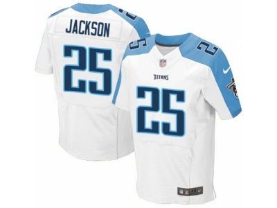  Tennessee Titans 25 Adoree Jackson Elite White NFL Jersey