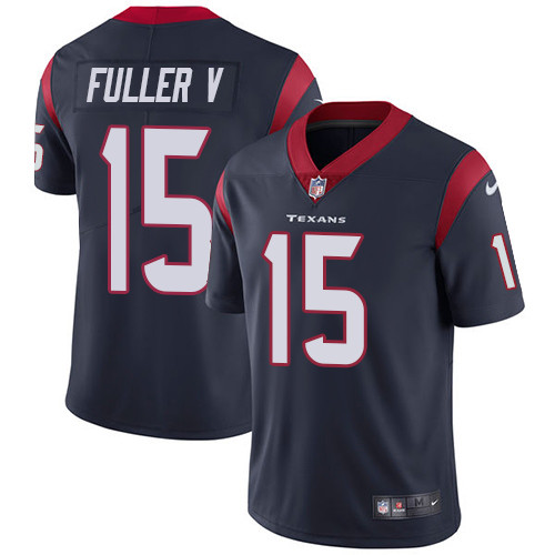  Texans 15 Will Fuller V Navy Vapor Untouchable Player Limited Jersey