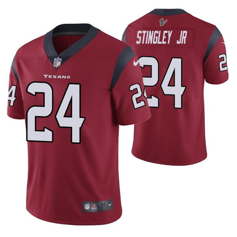 Nike Texans 24 Derek Stingley Jr. Red Vapor Untouchable Limited Jersey