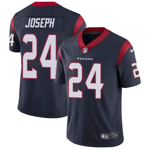  Texans 24 Johnathan Joseph Navy Vapor Untouchable Limited Jersey