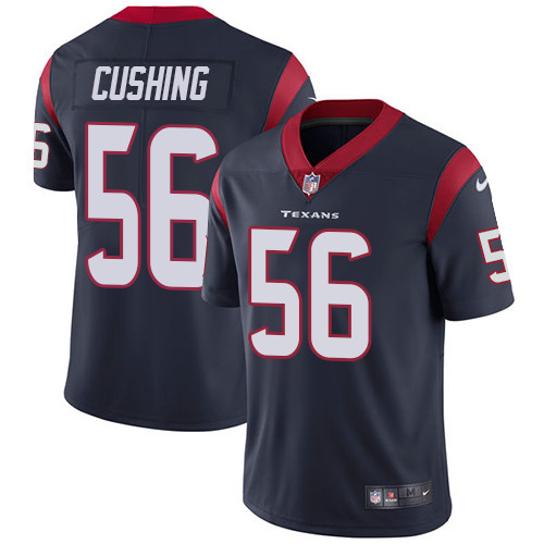 Texans 56 Brian Cushing Navy Vapor Untouchable Player Limited Jersey