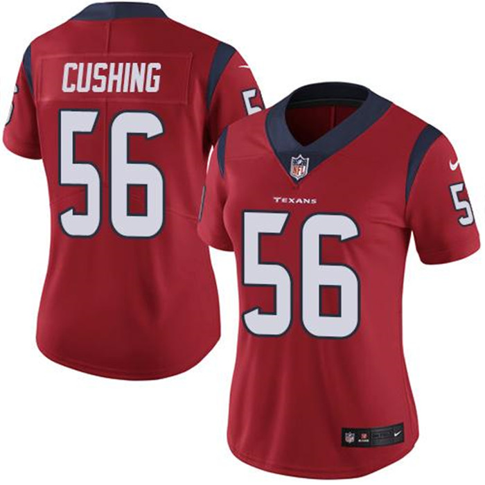  Texans 56 Brian Cushing Red Women Vapor Untouchable Limited Jersey