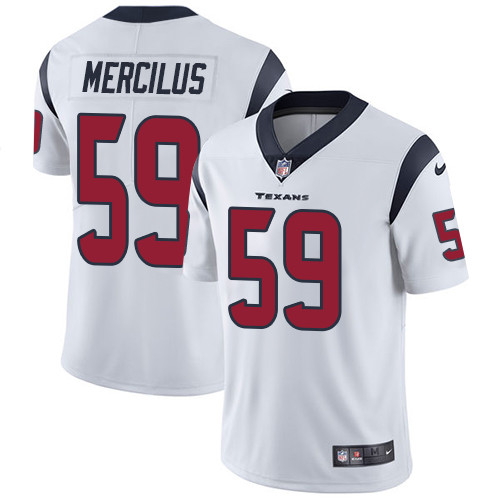  Texans 59 Whitney Mercilus White Vapor Untouchable Player Limited Jersey