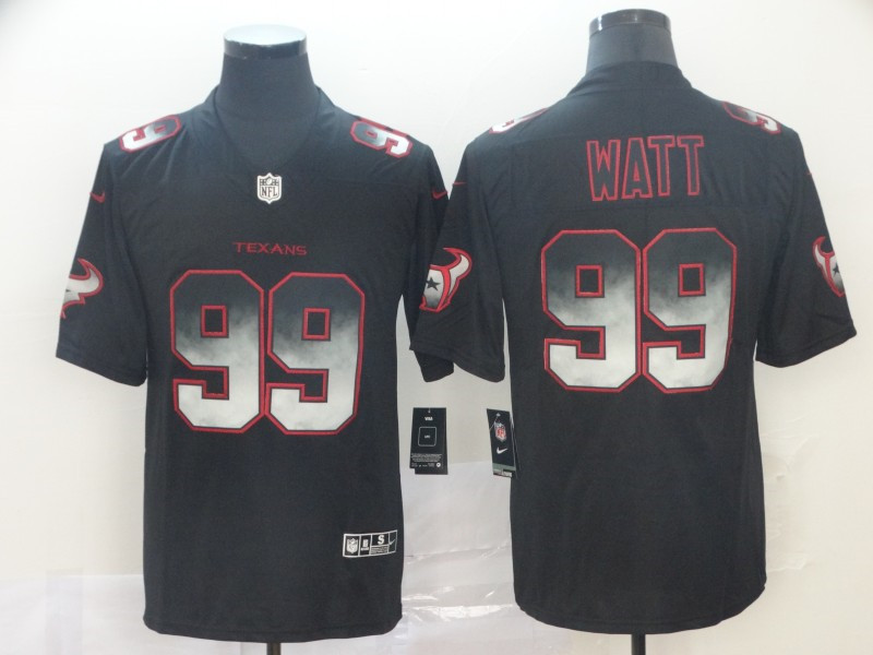 Nike Texans 99 J.J. Watt Black Arch Smoke Vapor Untouchable Limited Jersey