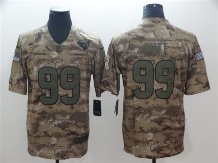  Texans 99 J.J. Watt Camo Salute To Service Limited Jersey