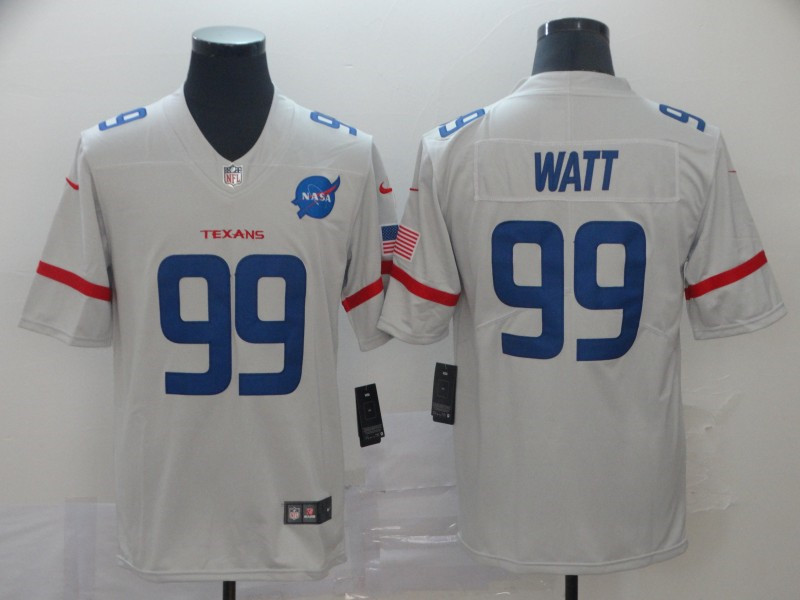 Nike Texans 99 J.J. Watt White City Edition Vapor Untouchable Limited Jersey