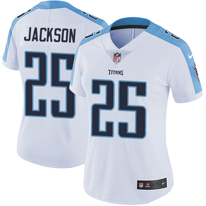  Titans 25 Adoree' Jackson White Women Vapor Untouchable Limited Jersey