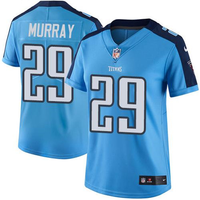  Titans 29 DeMarco Murray Light Blue Women Vapor Untouchable Limited Jersey