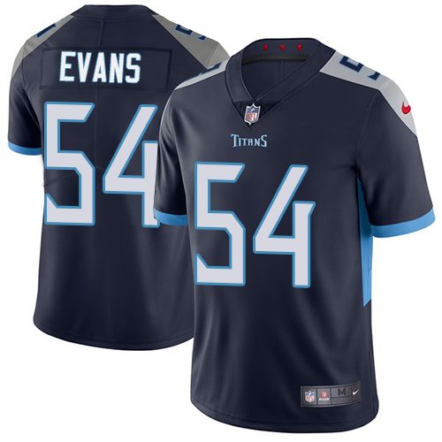  Titans 54 Rashaan Evans Navy New 2018 Vapor Untouchable Limited Jersey