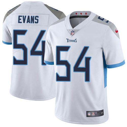  Titans 54 Rashaan Evans White New 2018 Vapor Untouchable Limited Jersey