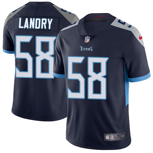  Titans 58 Harold Landry Navy New 2018 Vapor Untouchable Limited Jersey