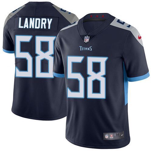  Titans 58 Harold Landry Navy Youth New 2018 Vapor Untouchable Limited Jersey